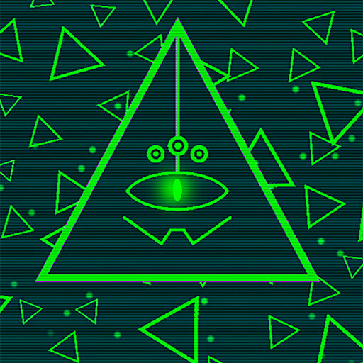 Neon Cube Sscape Story Pixel Avoid-Em-Up